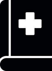 Fototapeta premium health icons book and study