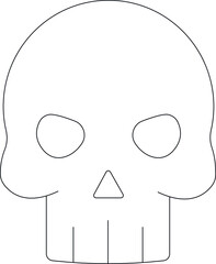 halloween icons   skull and dead
