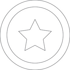 Obraz premium game gadgets icons coin and favorite