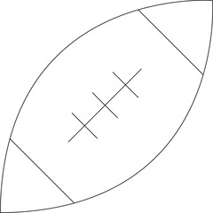 game gadgets icons rugby ball and ball