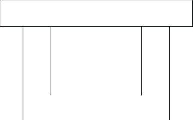 furniture icons table and Dining table