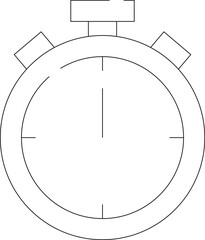 exercise icons stopwatch  and timer