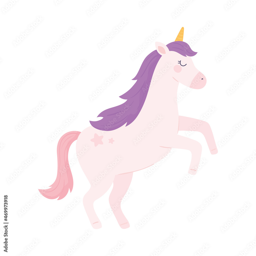 Sticker unicorn cute animal