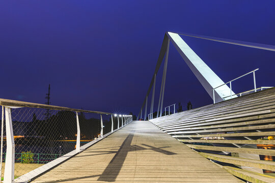 Une passerelle à Liège