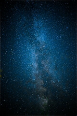 Milchstraße über dem Meer. Nachtfotografie Astronomie