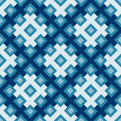 Abstract seamless geometric pattern of rhombuses and diagonals. Vector illustration