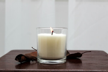 Beautifull White Candle