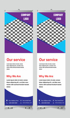 Corporate x-stand, x-banner Design Template
