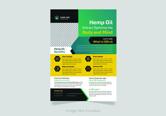 Modern corporate Business flyer design, Polygon and triangle shape used for a business flyer or poster layout, technology flyer, corporate banners, posters and leaflet. triangle layout