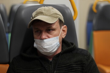 person in mask