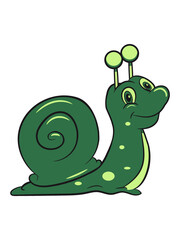 Schnecke lustig Kinder 