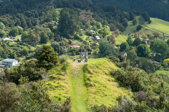View to Puhoi Village Auckland New Zealand