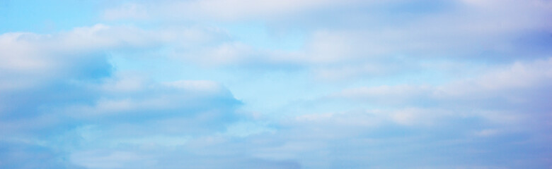 Blue sky with clouds background