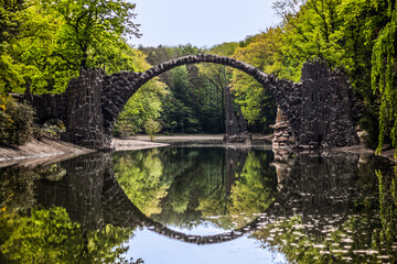 Fototapeta na wymiar beautiful bridge from Germany
