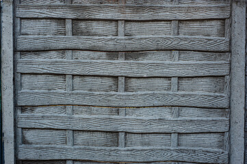 texture of modern gray concrete wall made of blocks