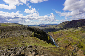 Fototapeta na wymiar Canyon in Iceland