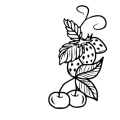 Children's vector design botany ,flowers for stickers, social networks, postcards 