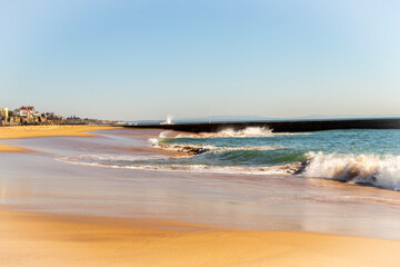 beach at sunset