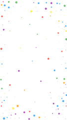 Festive exquisite confetti. Celebration stars. Joy