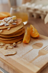 Christmas cookies on the table