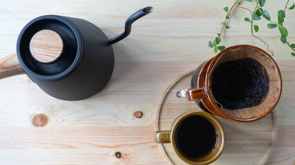 ハンドドリップコーヒー