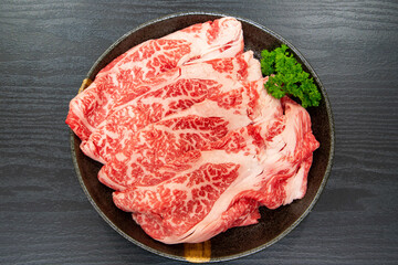 すき焼き用牛ロース肉