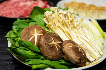 すき焼き用の野菜