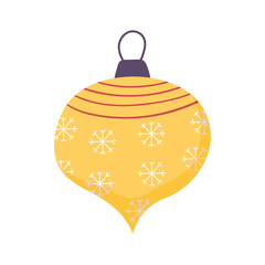 christmas golden ball