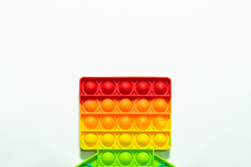 An fidget toy for children and adults on white background