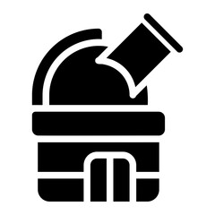 observatory glyph icon