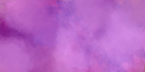 abstract hand painted purple and pink gradient watercolor background aquarelle background illustration. Gently textured colorful watercolor hand painted vector background illustration. 