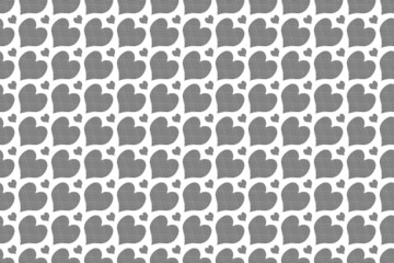 seamless pattern with hearts