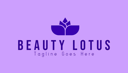 Lotus flower logo inspiration. Aesthetic line art lotus logo design for beauty care, skin care, spa, yoga, boutique, women fashion and beauty clinic treatment. branding identity for feminine business.