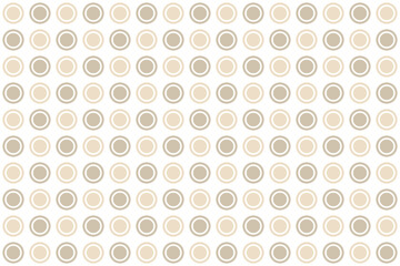 二重の円のパターン背景