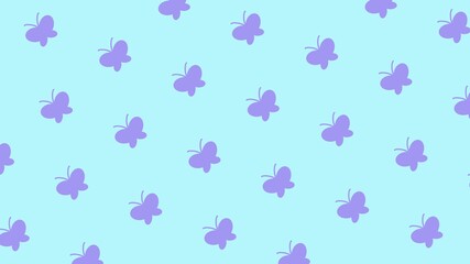 蝶々が舞う　ポップ