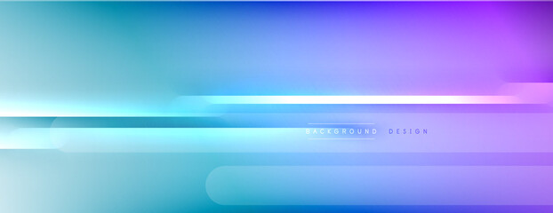 Fototapeta premium Abstract background - lines composition created with lights and shadows. Technology or business digital template. Trendy simple fluid color gradient abstract background with dynamic