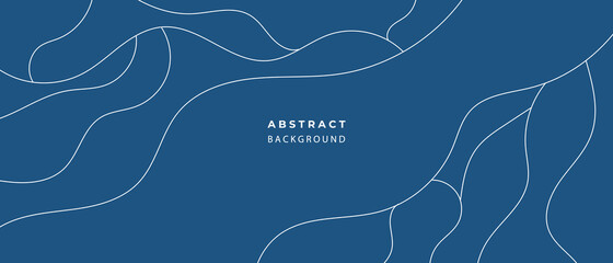 a blue abstract backdrop with a white pattern