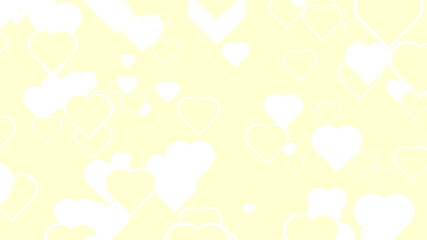 ハート シンプル パステルイエロー [別Verあり]
