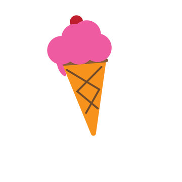 Ice cream ice cream illustration or image