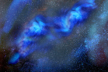 Abstract dark blue background