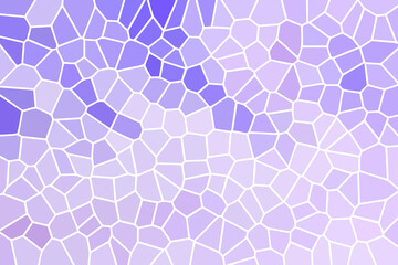 Multicolor Broken Stained Glass Background with White lines
