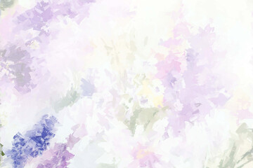 Fototapeta na wymiar Beautiful abstract hand drawn flowers and background