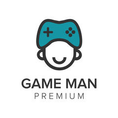 game man logo icon vector template