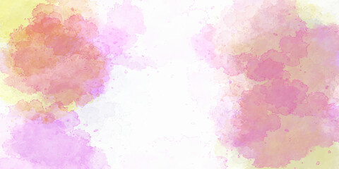 abstract watercolor background with watercolor splashes Color and texture of hand painted watercolor on paper. pastel Art nice Color Beautiful concrete stucco.