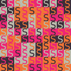 Abstract Geometric Pattern generative computational art illustration