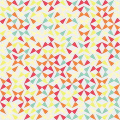 Abstract Geometric Pattern generative computational art illustration