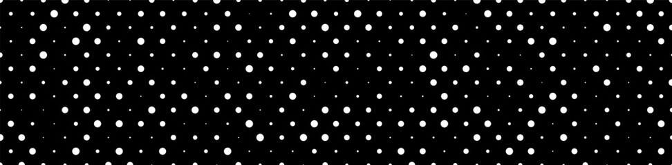 Random, scattered dots, circles. Dotted, spots background, texture, backdrop and pattern. Stipple, stippling effect. Pointillist, pointillism polka dots element - obrazy, fototapety, plakaty
