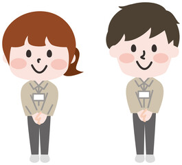 男性店員さん女性店員さん