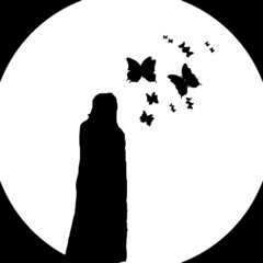 silhouette of a person