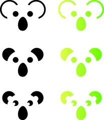 Koala Bär Gesicht Augen Nase Ohren süss niedlich Klima Umwelt Natur © herbstlerzone